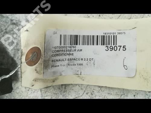 AC Kompressor RENAULT ESPACE III (JE0_) 2.2 12V TD (JE0E, JE0H, JE0P) | BP9606409M34 