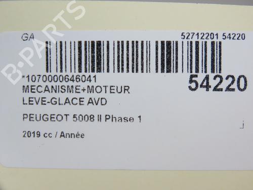 Front right window mechanism PEUGEOT 5008 II (MC_, MJ_, MR_, M4_) 1.2 THP (MRHNYH, MRHNYW, MRHNSJ, MRHNSU, MRHNSM) | BP28831142C23 
