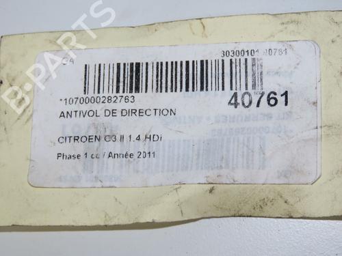 Used Ignition barrel Ignition barrel CITROËN C3 II (SC_) 1.4 HDi 70 (SC8HZC, SC8HR0, SC8HP4) (68 hp) 34201702 34201702