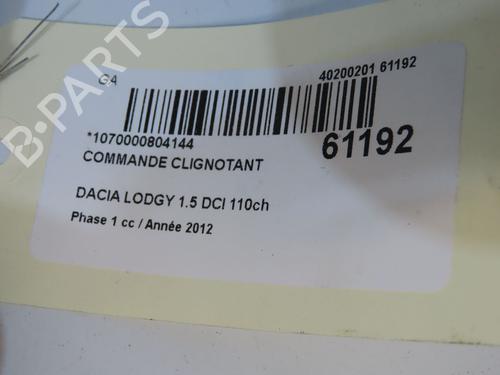 Steering column stalk DACIA LODGY (JS_) 1.5 dCi (JSMC, JSAF) | BP38915808I23 - Image 4