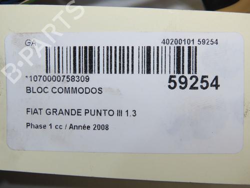 Rattstammestilk Rattstammestilk FIAT GRANDE PUNTO (199_) 1.3 D Multijet (75 hp) 37225977 37225977