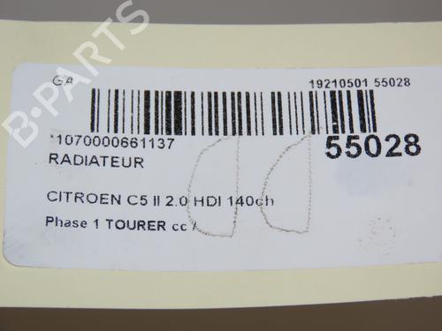 Water radiator CITROËN C5 III Break (RW_) 2.0 HDi 140 | BP29345185M31 