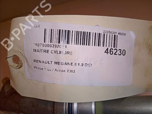 Used Brake master cylinder RENAULT MEGANE II (BM0/1_, CM0/1_) 1.9 dCi (BM0G, CM0G) (120 hp) 11100490