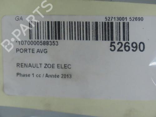 Used Left front door RENAULT ZOE (BFM_) ZOE (88 hp) 28831300