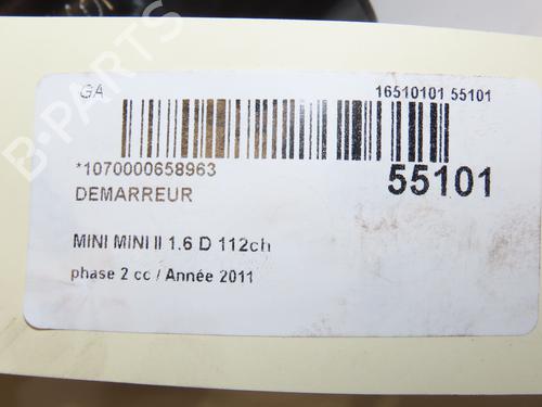 Used Starter MINI MINI (R56) Cooper D (112 hp) 29170441