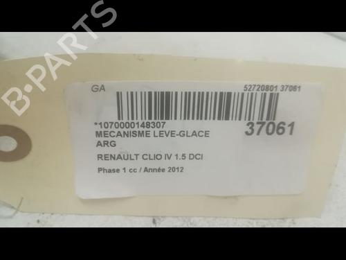 Used Rear left window mechanism RENAULT CLIO IV (BH_) 1.5 dCi 90 (90 hp) 9600449