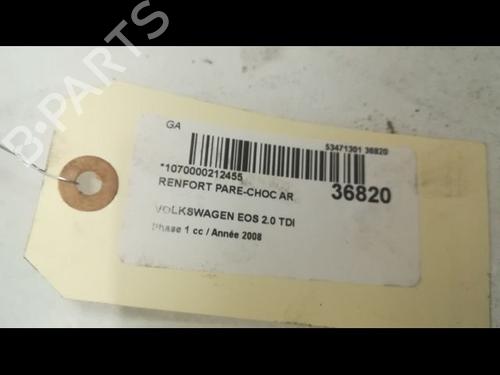 Used Rear bumper reinforcement VW EOS (1F7, 1F8) 2.0 TDI (140 hp) 23177227