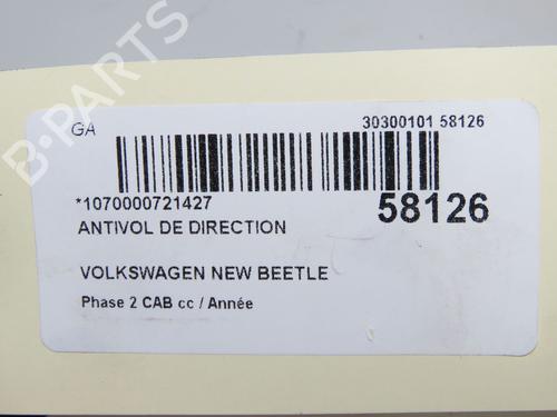 Used Ignition barrel Ignition barrel VW NEW BEETLE Convertible (1Y7) 1.9 TDI (105 hp) 33998741 33998741