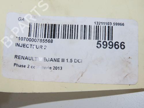 Injector RENAULT MEGANE III Hatchback (BZ0/1_, B3_) 1.5 dCi (BZ09, BZ0D, BZ1W, BZ29, BZ14) | BP37432520M100 - Image 4