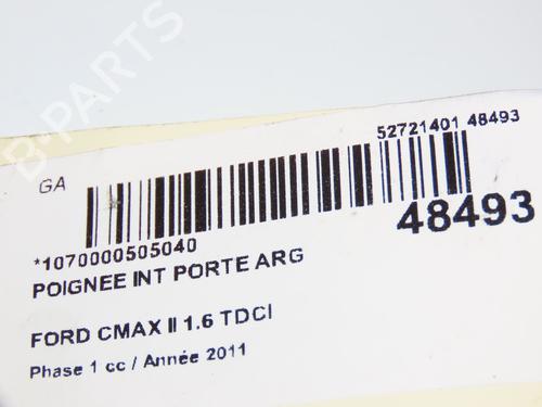 Rear left interior door handle FORD C-MAX II (DXA/CB7, DXA/CEU) 1.6 TDCi | BP16707489I15 