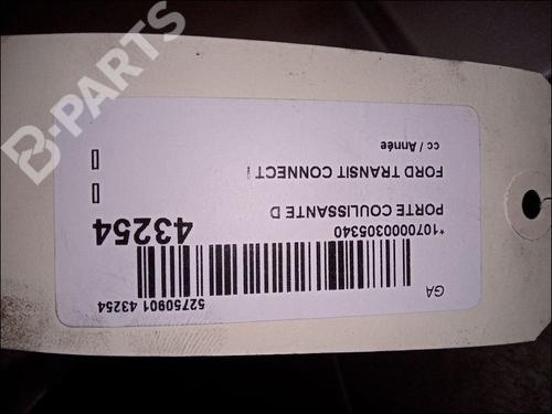 Right slide door FORD TRANSIT CONNECT (P65_, P70_, P80_) 1.8 TDCi | BP10151486C75 
