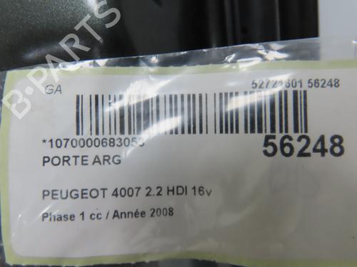 Dør venstre bagtil PEUGEOT 4007 (VU_, VV_) 2.2 HDi (156 hp) 30606547