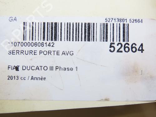 Front left lock FIAT DUCATO Van (250_) 130 Multijet 2,3 D | BP28968833C98 