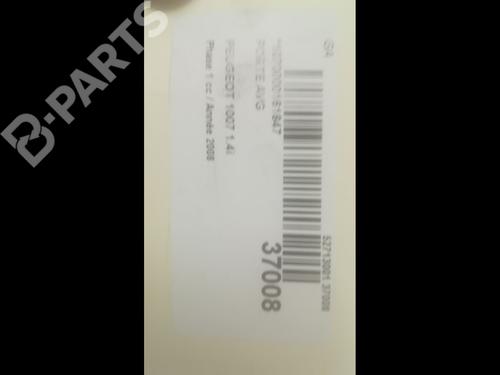 Left front door PEUGEOT 1007 (KM_) 1.4 | BP9601355C2 