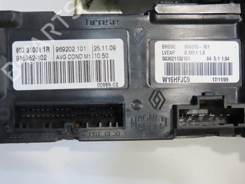 Front left window mechanism RENAULT SCÉNIC III (JZ0/1_) 1.5 dCi | BP28968529C22