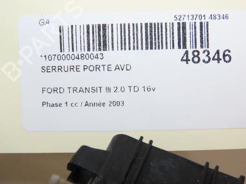 Front right lock FORD TRANSIT Van (FA_ _) 2.0 DI (FAE_, FAF_, FAG_) | BP24344438C97 