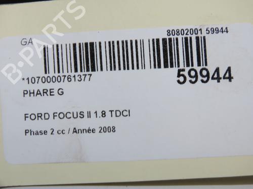Left headlight FORD FOCUS II (DA_, HCP, DP) 1.8 TDCi | BP36657773C28 - Image 6