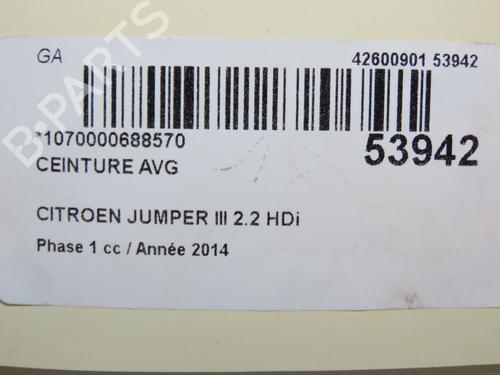 Used Front left belt tensioner CITROËN JUMPER II Van 2.2 HDi 130 (130 hp) 30916906