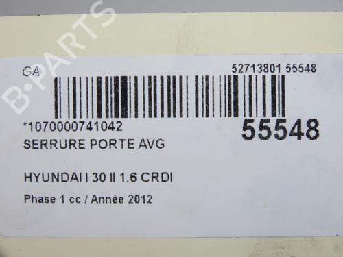 Front left lock HYUNDAI i30 (GD) 1.6 CRDi | BP33770446C98 - Image 5