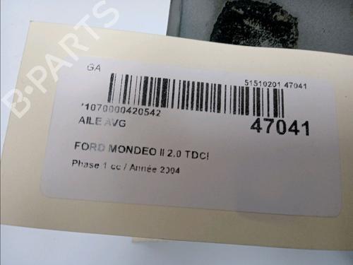 Used Left front fenders FORD MONDEO III (B5Y) 2.0 16V TDDi / TDCi (115 hp) 11971376