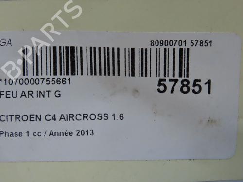 Venstre baglygte bagklap Venstre baglygte bagklap CITROËN C4 AIRCROSS 1.6 HDi 115 (114 hp) 37062698 37062698