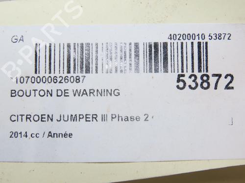Warning switch CITROËN JUMPER II Van 2.2 HDi 130 | BP28830223I22 