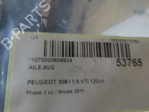 Left front fenders PEUGEOT 308 SW I (4E_, 4H_) 1.6 16V | BP28968355C41 