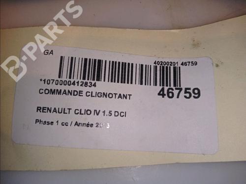 Steering column stalk RENAULT CLIO IV (BH_) 1.5 dCi 90 | BP11755276I23 