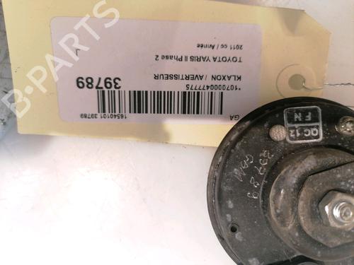 Used Horn TOYOTA YARIS (_P9_) 1.33 VVT-i (NSP90_, NSP90R) (99 hp) 15841750