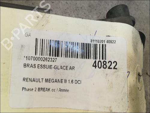 Rear windshield wiper arm RENAULT MEGANE III Grandtour (KZ0/1) 1.6 dCi (KZ00, KZ12, KZ13) | BP14880988C144