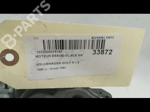 Rear wiper motor VW GOLF III (1H1) 1.9 TDI | BP9596124M102 