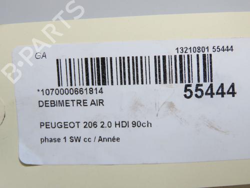 Mass air flow sensor PEUGEOT 206 SW (2E/K) 2.0 HDi | BP33561757M95  - Image 7