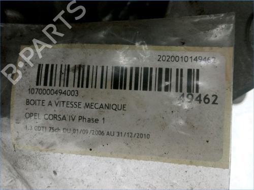 Gearbox OPEL CORSA D (S07) 1.3 CDTI (L08, L68) | BP17452807M3 