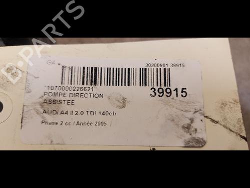 Styring servopumpe AUDI A4 B7 (8EC) 2.0 TDI 16V (140 hp) 23173025