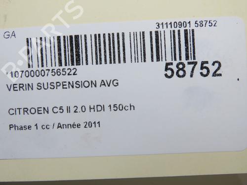 Left front shock absorber CITROËN C5 III (RD_) 1.6 THP 155 (RD5FV8, RD5FNA) | BP36246602M16  - Image 5