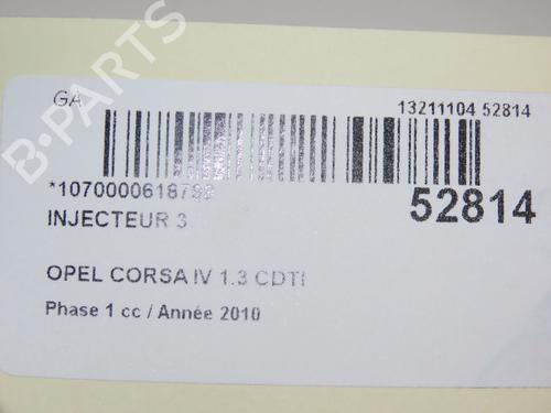 Used Injector OPEL CORSA D (S07) 1.3 CDTI (L08, L68) (90 hp) 28828851