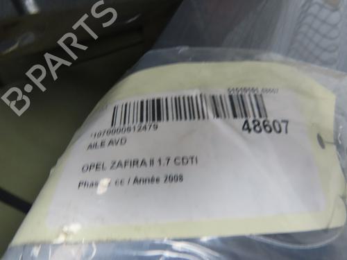 Used Right front fenders OPEL ZAFIRA / ZAFIRA FAMILY B (A05) 1.7 CDTI (M75) (125 hp) 28830888