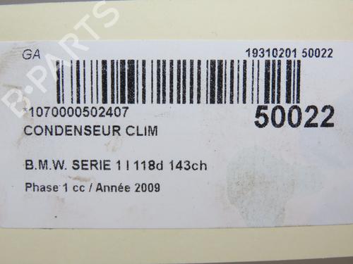 Used Heater matrix BMW 1 (E87) 118 d (143 hp) 19319443