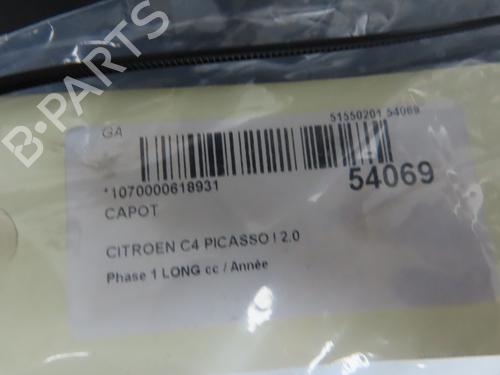 Hood CITROËN C4 Grand Picasso I (UA_) 2.0 HDi 138 | BP28831045C1