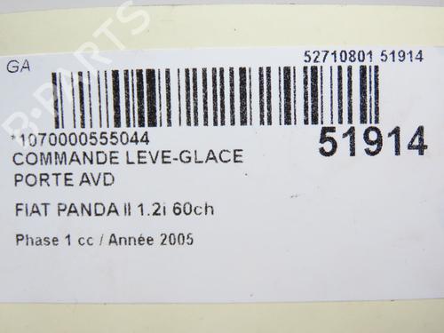 Used Switch FIAT PANDA (169_) 1.2 (169.AXB11, 169.AXB1A) (60 hp) 28831075