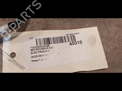 Used Right mirror AUDI A6 C6 (4F2) 2.4 (177 hp) 23176114