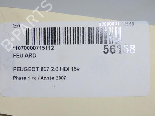 Used Right taillight Right taillight CITROËN C8 (EA_, EB_) [2002-2026] 33249720 33249720