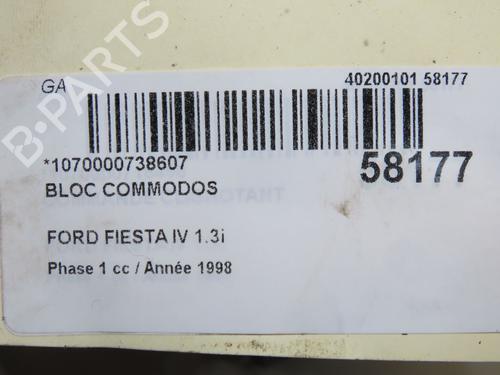 Used Steering column stalk Steering column stalk FORD FIESTA IV (JA_, JB_) 1.3 i (60 hp) 33477537 33477537