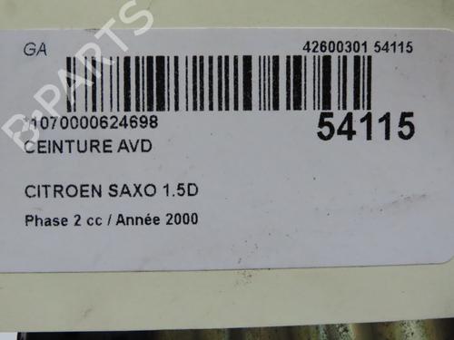 Front right belt tensioner CITROËN SAXO (S0, S1) 1.5 D | BP28830722C88 
