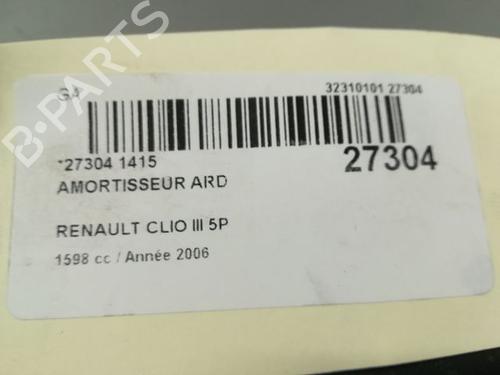 Used Right rear shock absorber RENAULT CLIO III (BR0/1, CR0/1) 1.6 16V (BR05, BR0B, BR0Y, BR15, BR1J, BR1M, BR1Y, CR0B,... (112 hp) 23173479