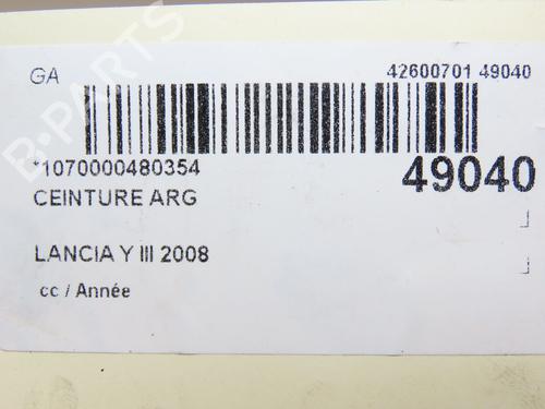 Rear left belt tensioner LANCIA YPSILON (843_) 1.4 (843.AXG1A) | BP28968164C89 