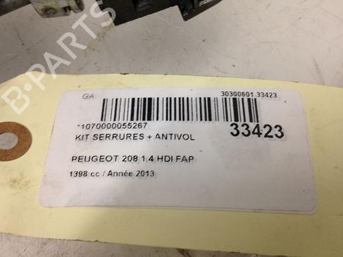 Used Electronic module PEUGEOT 208 I (CA_, CC_) 1.4 HDi (68 hp) 14875111