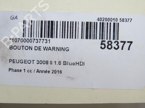 Warning switch RENAULT MEGANE III Hatchback (BZ0/1_, B3_) 1.5 dCi | BP35936502I22 - Image 5