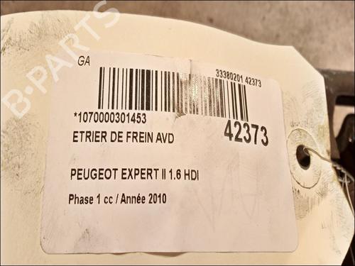 Right front brake caliper PEUGEOT EXPERT Van (VF3A_, VF3U_, VF3X_) 1.6 HDi 90 16V | BP14877556M104