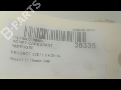 Fuel pump PEUGEOT 308 I (4A_, 4C_) 1.6 HDi | BP9603778M76 